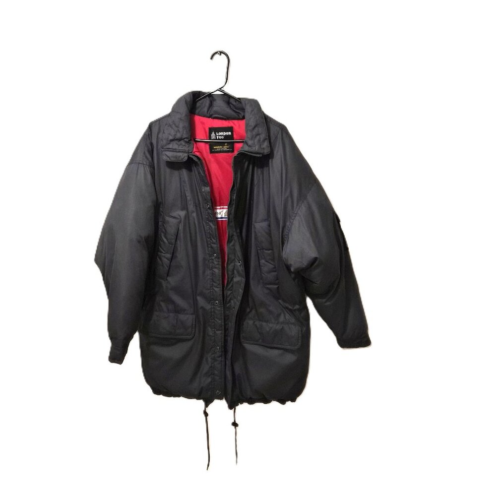 VTG 90s London Fog Utility Down Coat Parka Men’s 44 Gorpcore Normcore Oversized